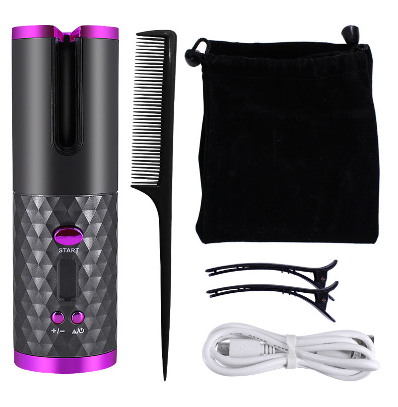 CurlPro Rechargeable Portable Hair Curling Iron - LSmarket