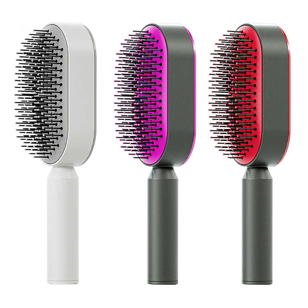 PureGlide Self-Cleaning Hair Brush - LSmarket