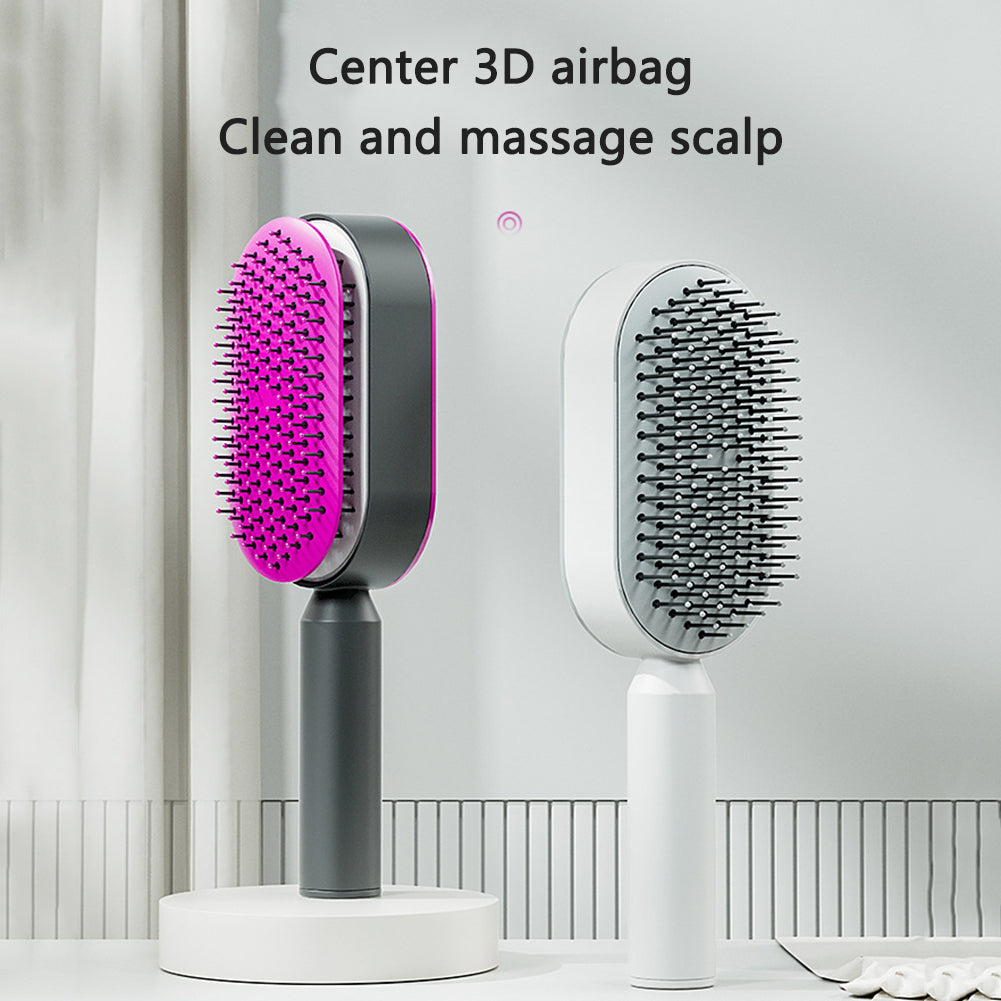 PureGlide Self-Cleaning Hair Brush - LSmarket