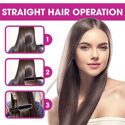 IonicStyler Duo: 2-in-1 Hair Straightener and Hot Comb - LSmarket